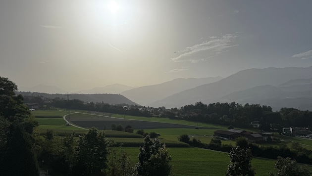 Tonnenweise Saharastaub liegt derzeit über Tirol.