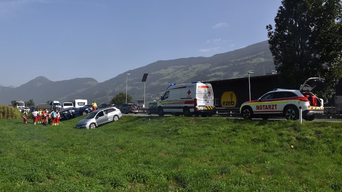 Ein Großaufgebot an Einsatzkräften war im Einsatz.