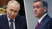 Die vergangenen Tage mehrten sich die Gerüchte, dass Ratcliffe (rechts) Putin (links) vor einem ...