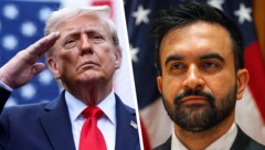 Us-Präsident Donald Trump ist dagegen, dass der New Yorker Bürgermeister Zohran Mamdani am ...