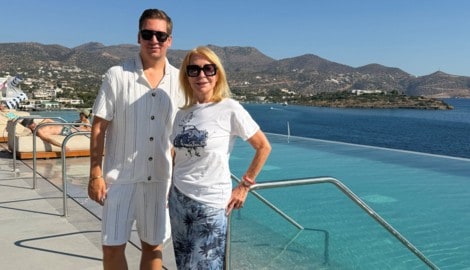 Clemens Trischler und Gerda Rogers genossen diesen Sommer viele Urlaube – hier zu sehen auf ...