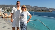 Clemens Trischler und Gerda Rogers genossen diesen Sommer viele Urlaube – hier zu sehen auf ...