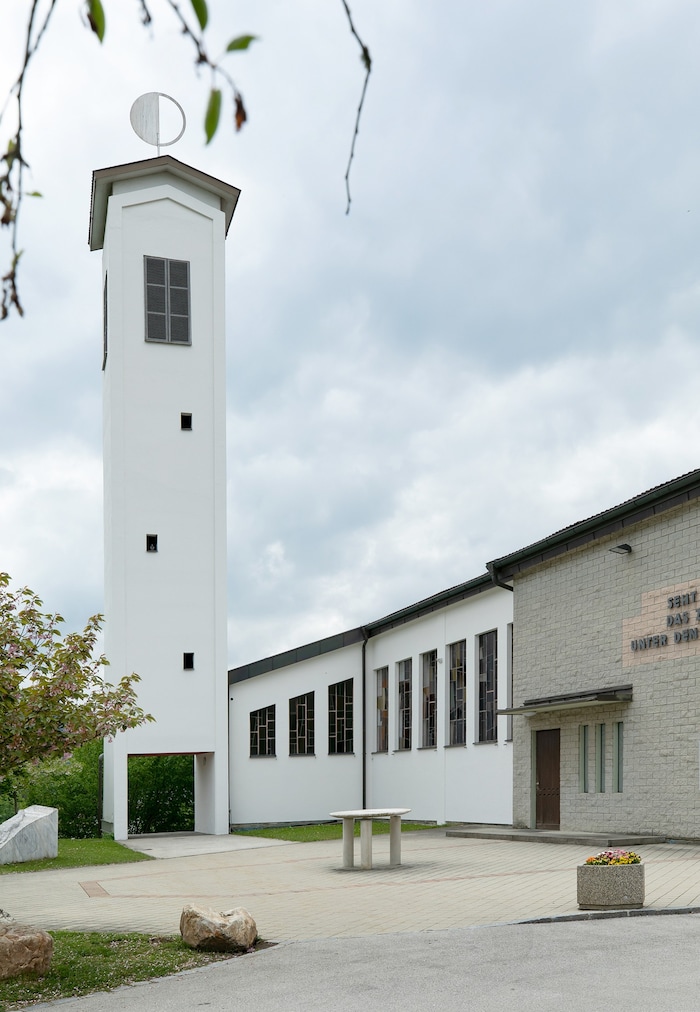 Die Christkönigkirche in Krumpendorf.