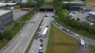 Wegen der Tunnelmodernisierung muss die Welser Westspange für zehn Monate gesperrt werden. 
