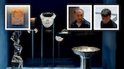 Nur noch ein Bild erinnert an das Diamant-Collier im Wiener MAK. Die Fahndung nach den beiden ...
