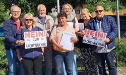 Für die Bürger der betroffenen Siedlungs ist es Wucher: Das steht auch im Schreiben, dass das ...
