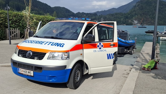 Wasserretter im Einsatz
