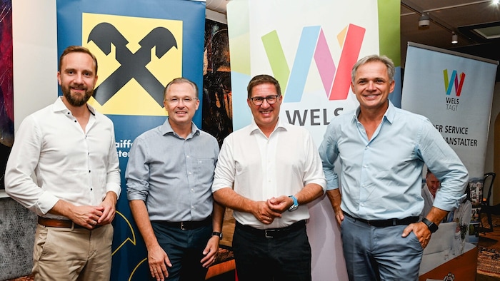 Veranstalter und Partner: Martin Oberndorfer, Roland Hechenberger, Andreas Rabl, Peter ...