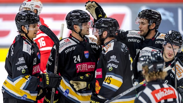 Der KAC gewann das Heim-Testspielturnier gegen die Caps.