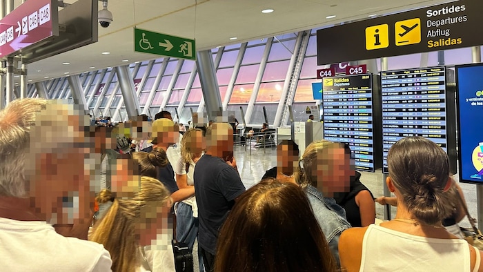 Immer wieder der bange Blick und die Frage: Wann geht es los?