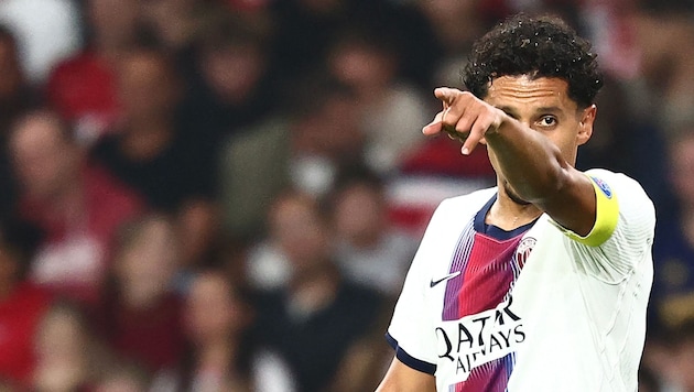 Marquinhos rettete Paris den Punkt.