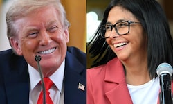 Da freut sich der US-Präsident: Nach dem gewaltsamen Sturz von Staatschef Nicolás Maduro ist nun ...