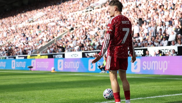 Florian Wirtz steht bereits nach dem ersten Premier-League-Spieltag heftig unter Druck.