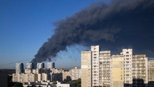 Kiew erlebte eine der heftigsten russischen Angriffswellen der vergangenen Wochen. 