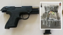 Bei den Ermittlungen stellten die EGS-Beamten fast 13 Kilogramm Marihuana, rund 61 Gramm Kokain ...
