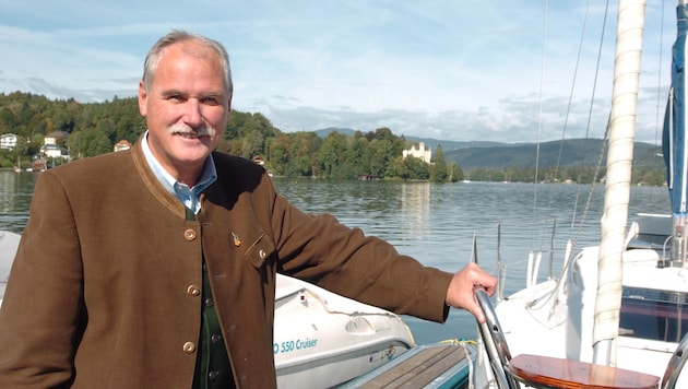 Adolf Stark war von 1997 bis 2015 Bürgermeister von Maria Wörth und jahrelang ...