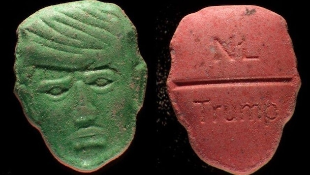 Die neu aufgetauchten Ecstasy-Tabletten enthalten eine potenziell tödliche Dosis an MDMA, dem ...