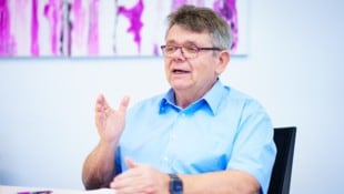 ÖGB-Chef Wolfgang Katzian stellt der Regierung ein mildes Zeugnis aus. 