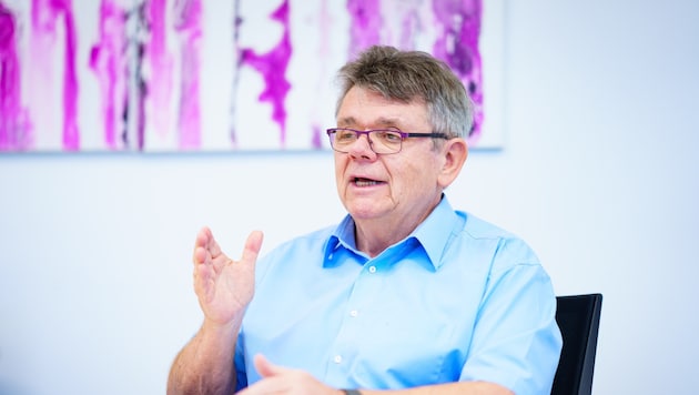 ÖGB-Chef Wolfgang Katzian stellt der Regierung ein mildes Zeugnis aus.