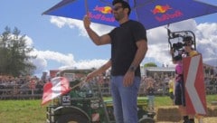 Landesvize und Verkehrslandesrat Udo Landbauer gab beim 24-Stunden-Rennen das Startsignal.