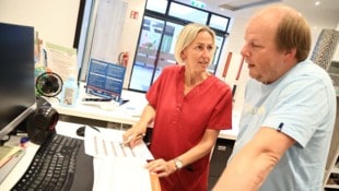 Christof Birbaumer Eva Wurz und Arno Mauthner versorgen gemeinsam die Bevölkerung im Tannheimer Tal.