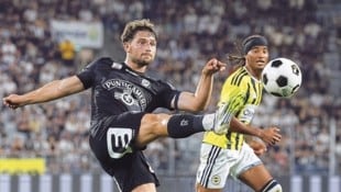 Simon Seidl spielte sich bei Sturm auf Anhieb in die Startelf.