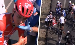 Tadej Pogacar stürzte und muss die 8. Vuelta-Etappe aufgeben.