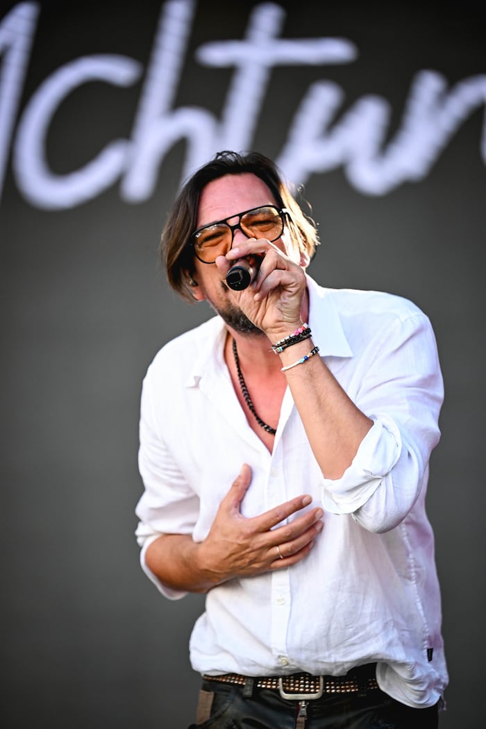 Christian Stani, Sänger der Band Alle Achtung.