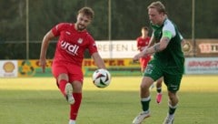 Seekirchens Pagitsch (links) gelang ein Hattrick binnen 18 Minuten