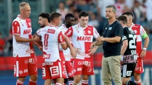 Der GAK und der WAC trennten sich torlos, obwohl die Grazer lange Zeit einen Mann mehr auf dem ...