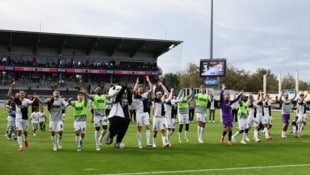 Die SV Elversberg feierte einen historischen Sieg.