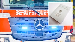Der Notpass wird von der Feuerwehr ausgestellt.