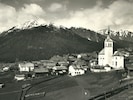 Die Ulrich-Kirche in Obertilliach auf einer Postkarte des Verlages Ledermann im Jahr 1938. Nicht ...