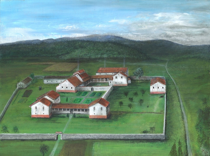 Allersdorf zur Römerzeit; mehr dazu wird am Tag des Denkmals im Lavanthaus erzählt.