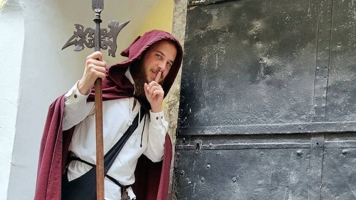 Nachtwächter Bernhard Gitschtaler führt in Hermagor.