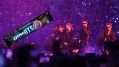 Die Boyband „BTS“ bei einem Auftritt