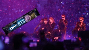 Die Boyband „BTS“ bei einem Auftritt