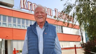 Frank Stronach schaute anlässlich seines 94. Geburtstags bei der „Krone“ vorbei.