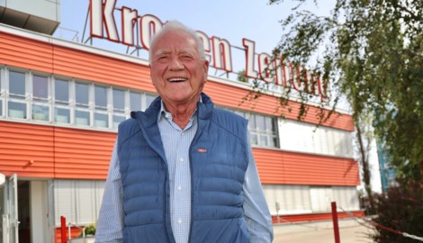 Frank Stronach schaute anlässlich seines 94. Geburtstags bei der „Krone“ vorbei.