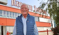 Frank Stronach schaute anlässlich seines 94. Geburtstags bei der „Krone“ vorbei.