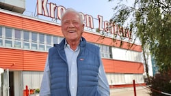 Frank Stronach schaute anlässlich seines 94. Geburtstags bei der „Krone“ vorbei.