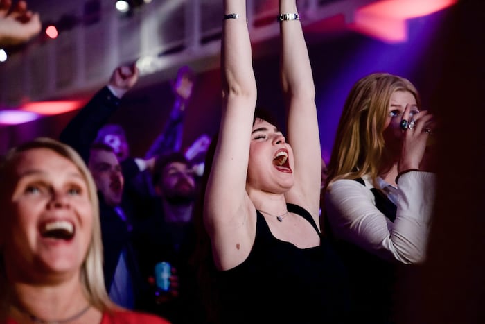When the first partial results came in, the “yes” camp still had reason to celebrate...