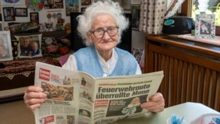 Dieter Arbeiter Die Lektüre der „Kärntner Krone“ ist für Buchreiter ein fester Bestandteil.