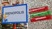 Bei der diesjährigen „Wienopolis“ wurde Eis mit sexuellen Anspielungen an Kinder verteilt.