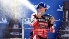 Marc Marquez kürte sich zum Doppelsieger in Aragon.