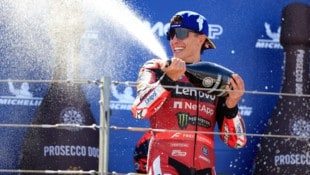 Marc Marquez kürte sich zum Doppelsieger in Aragon.