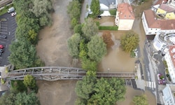 Vor zwei Jahren war die Obersteiermark stark betroffen, in Kapfenberg trat die Mürz über die ...