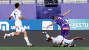 So entstand der Elfmeter zum 1:0 für die Young Violets.