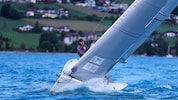 40 Segler wagten sich bei der Einhand-Regatta am Attersee
