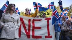 Große Freude herrschte bei der „Nein“-Fraktion in Island nach der eiskalten Abfuhr für Brüssel.